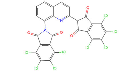 颜料黄138分子结构图